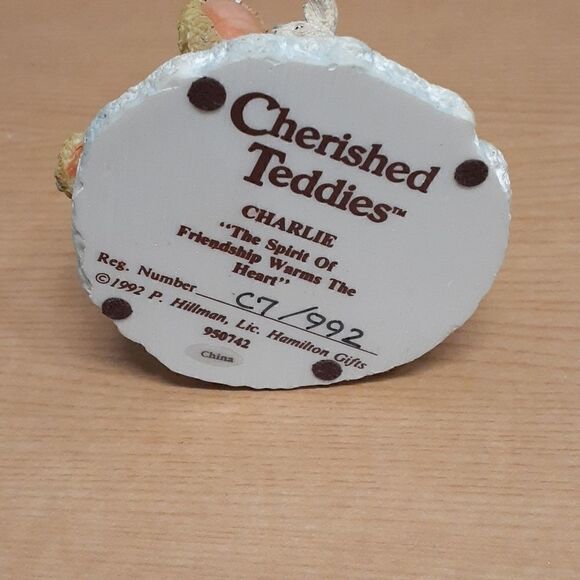 Cherished Teddy -"Charlie"    - Picture 3 of 3